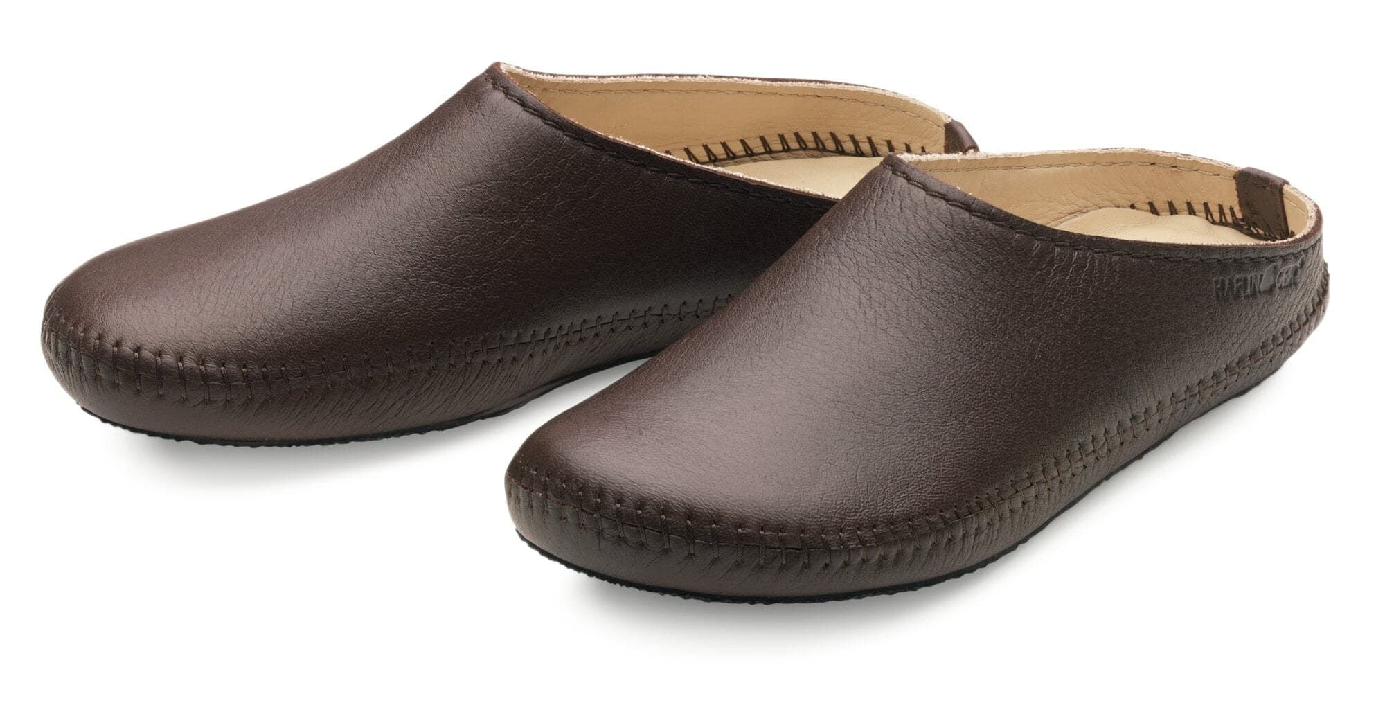 Unisex-Hausschuh Rindleder, Braun